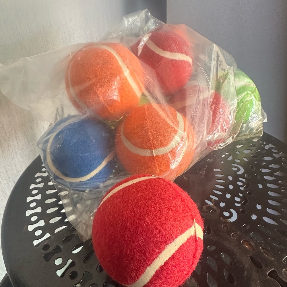 Colorful Pet Toy Ball Set